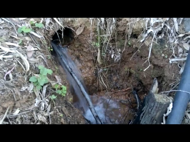 Leaking PMB water pipe