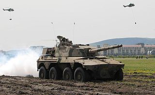 The Rooikat Wheeled Armoured Fighting Vehicle